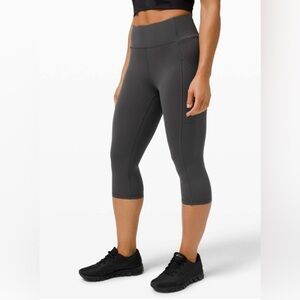 Lululemon Invigorate High Rise Crop 17" Legging Size 4